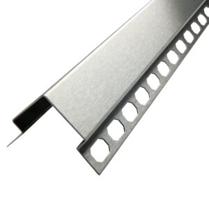 Hoekbeschermingsprofiel RVS V2A Geborsteld met Ankerrail Lengte 1,50 m - 11,0 mm (niet meer verkocht door Fuma)