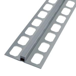 Dilatatieprofiel van hard-zacht-pvc Cementgrijs Zichtbare Breedte 8 mm Lengte 2,50 m - 8,0 mm