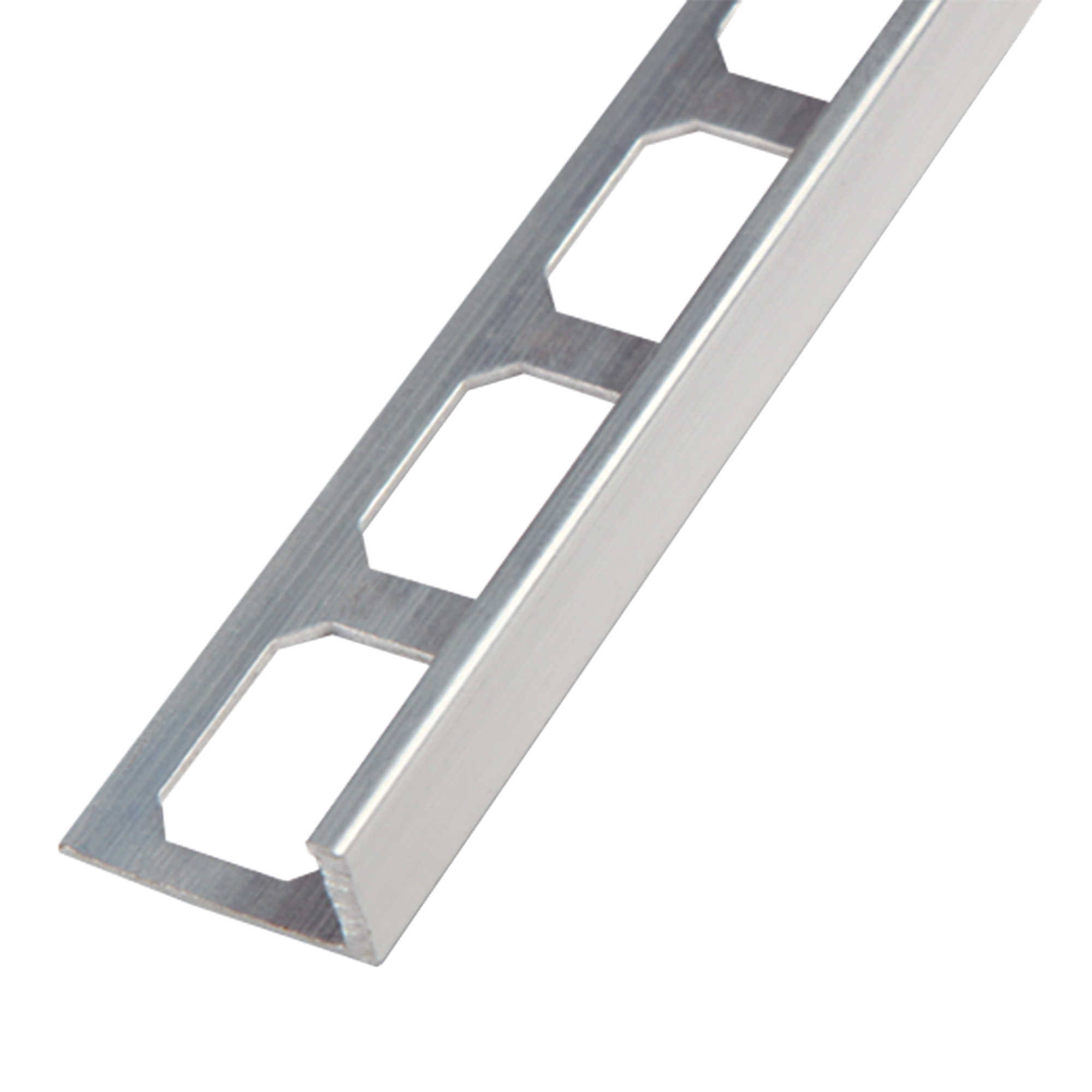 Tegelprofiel Haaks Aluminium Natuur