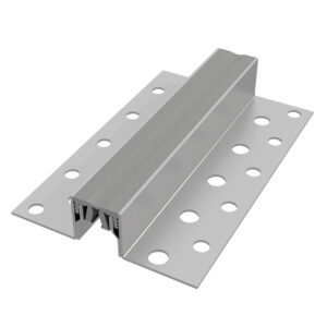 Dilatatieprofielen RVS V2A met Grijs EPDM-inzetstuk Glad Lengte 3,00 m - 15,0 mm