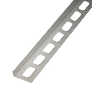 Doucheafloopprofiel Rechts RVS V2A Geborsteld Lengte 148,0 - 8,0 mm