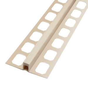Dilatatieprofiel van hard-zacht-pvc Beige Zichtbare Breedte 8 mm Lengte 2,50 m - 10,0 mm