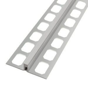 Dilatatieprofiel van hard-zacht-pvc Lichtgrijs Zichtbare Breedte 5 mm Lengte 2,50 m - 10,0 mm