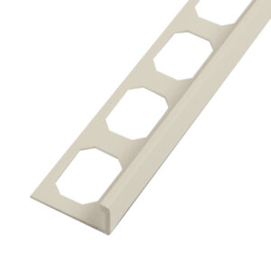 Tegelprofiel Haaks Pvc Elfenbein Lengte 2,50 m - 10,0 mm