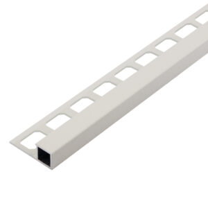 Tegelprofiel Quadro Aluminium Structuur Dolomiet Lengte 2,50 m - 10,0 mm