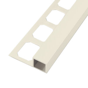 Tegelprofiel Quadro Pvc Gebroken Wit (Jasmijn) Lengte 2,50 m - 11,0 mm