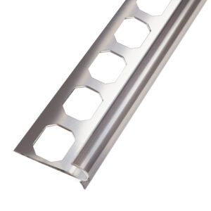 Trapprofiel RVS V2A Glanzend met Florentiner-Design Lengte 2,50 m - 11,0 mm (niet meer verkocht door Fuma)