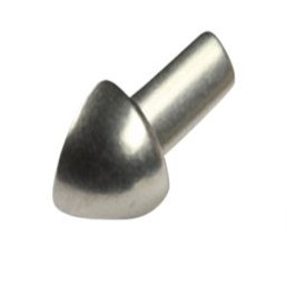 Hoekstuk Inwendig Kwartrond RVS V4A Glanzend