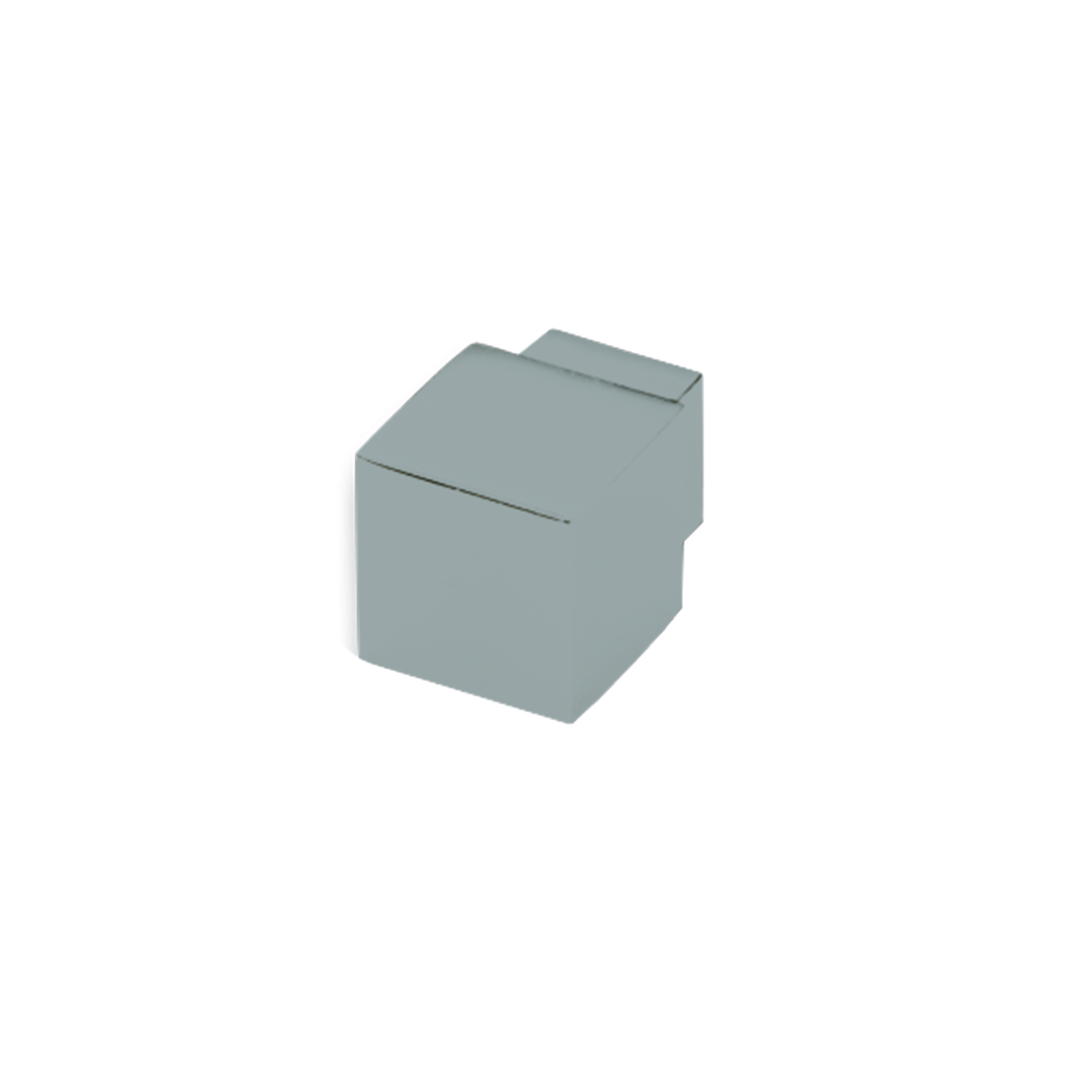 Hoekstuk Quadro Pvc Cementgrijs (niet meer verkocht door Fuma)