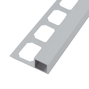Tegelprofiel Quadro Pvc Zilvergrijs Lengte 2,50 m - 11,0 mm