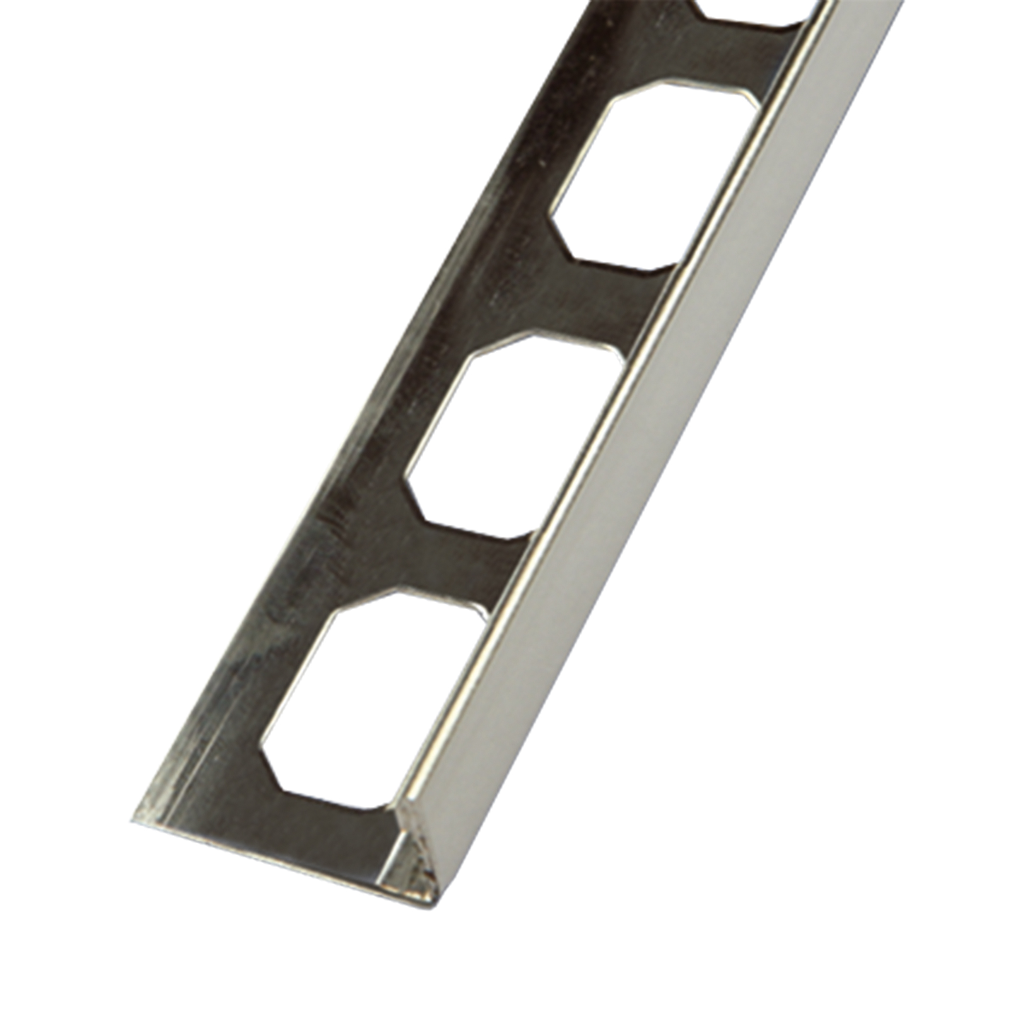 Tegelprofiel Haaks RVS V2A Glanzend