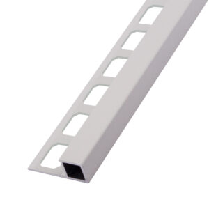 Tegelprofiel Quadro Aluminium Structuur Kreide Lengte 2,50 m - 11,0 mm