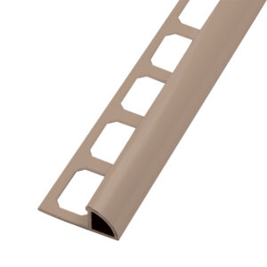 Tegelprofiel Kwartrond Pvc Karamel