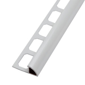 Tegelprofiel Kwartrond Aluminium Gepoedercoat Manhattan Grijs Lengte 2,50 m - 8,0 mm