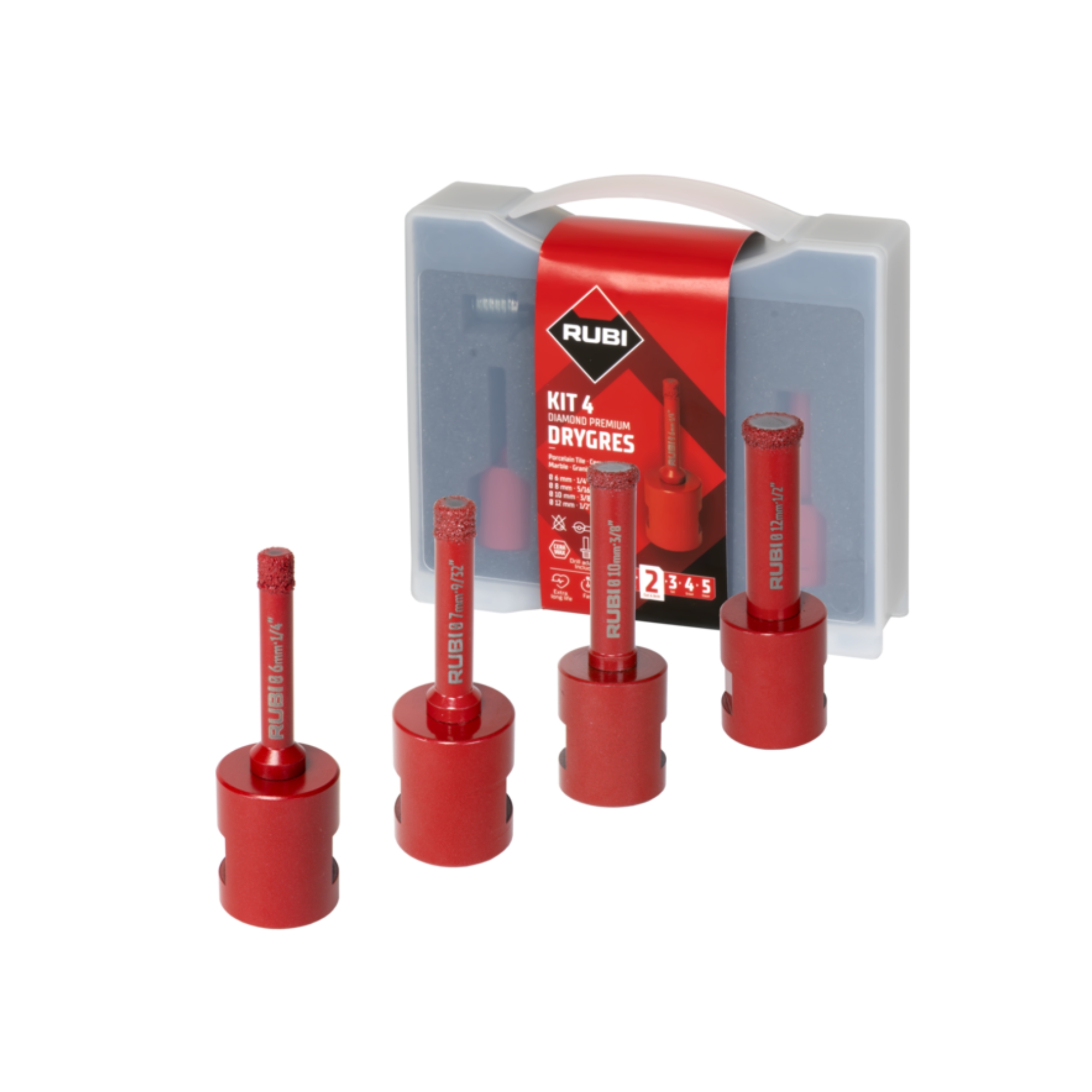 Rubi Kit Mini Drygres Premium Diamantboren