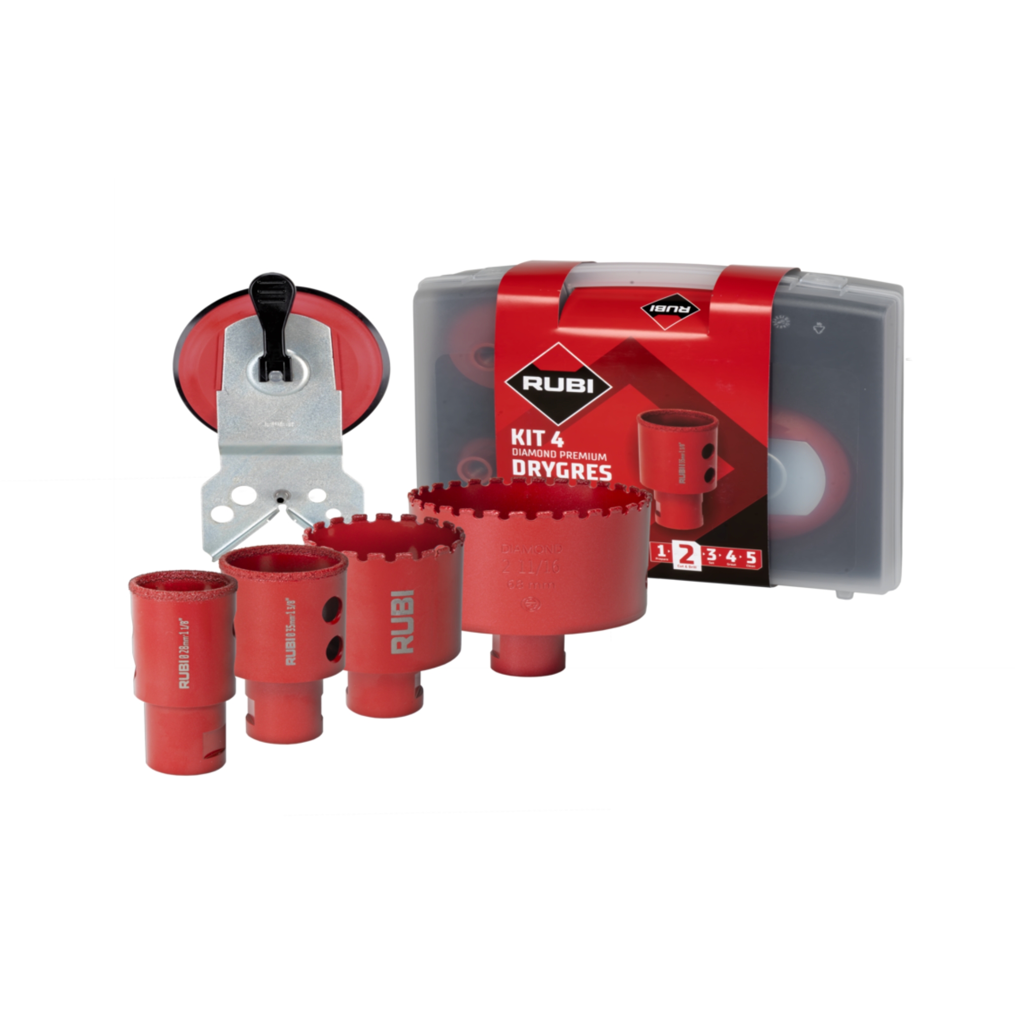 Rubi Kit 4 Drygres Premium Diamantboren