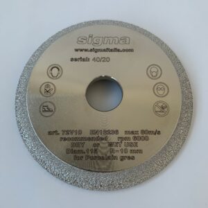 Sigma diamantfreesschijf Art.72V08S / 8 mm