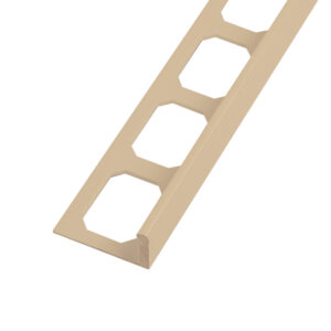 Tegelprofiel Haaks Aluminium Gepoedercoat Bahamabeige