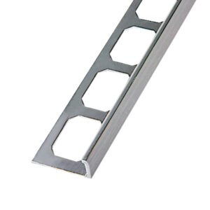 Tegelprofiel Haaks Aluminium Zilver Hoogglans Geanodiseerd Geborsteld