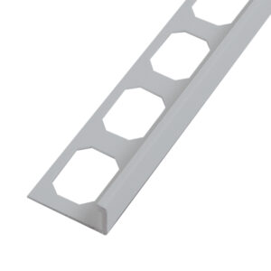 Tegelprofiel Haaks Pvc Zilvergrijs