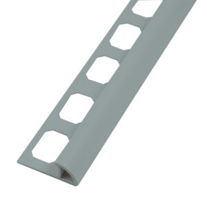 Tegelprofiel Kwartrond Pvc Cementgrijs
