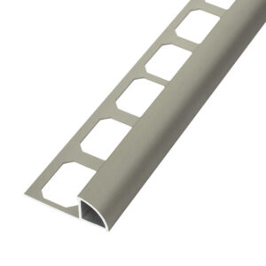 Tegelprofiel Kwartrond Aluminium Titanium Geanodiseerd